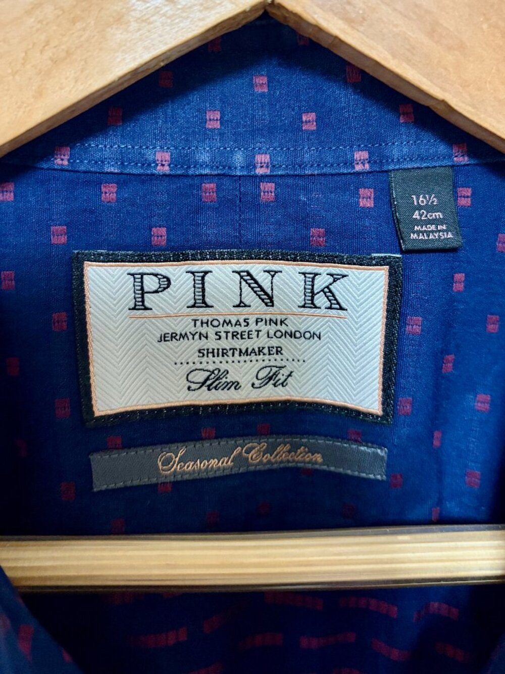 Thomas Pink Dress Shirt